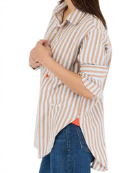 Kerri Rosenthal - Jack Stripe Flannel Shirt