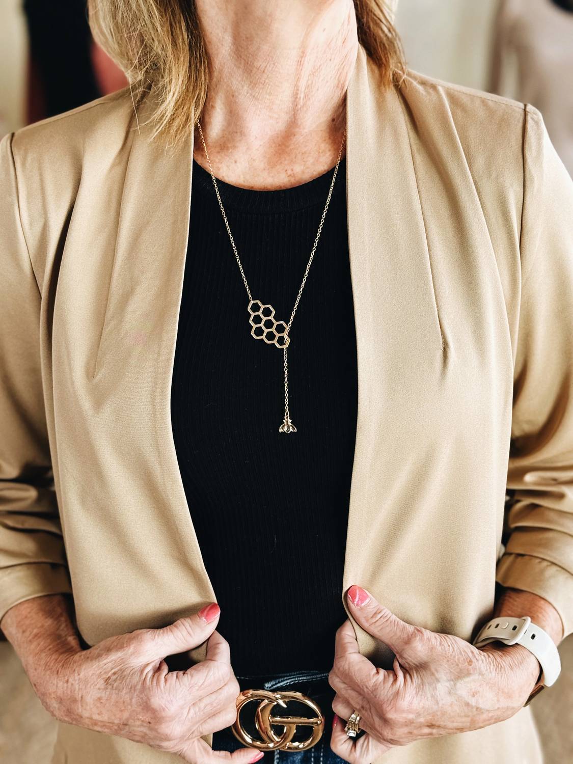The Workshop Studio - The Gentle Power Open-front Blazer
