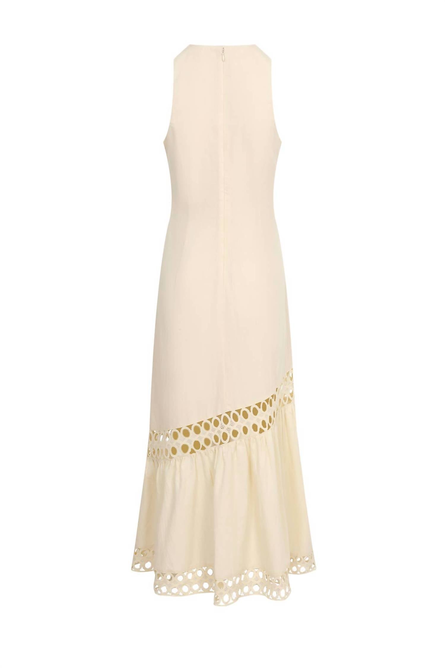 Rivir - Women's Midi Dress With Trim