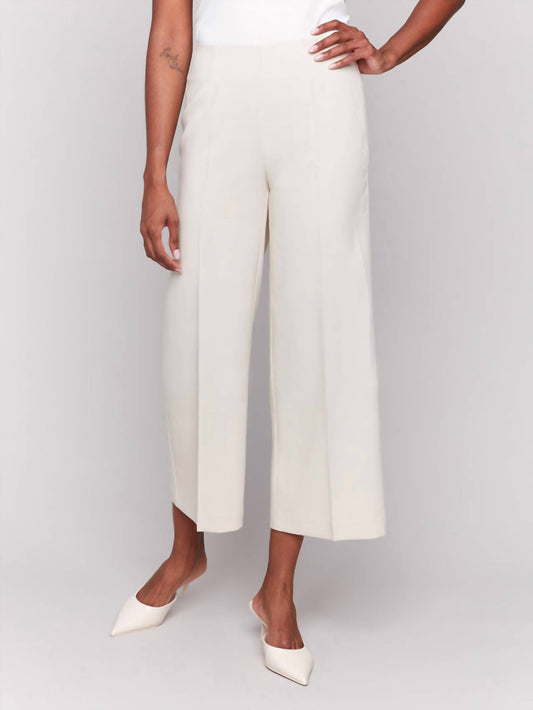 Charlie B - Cropped Wide Leg Pants