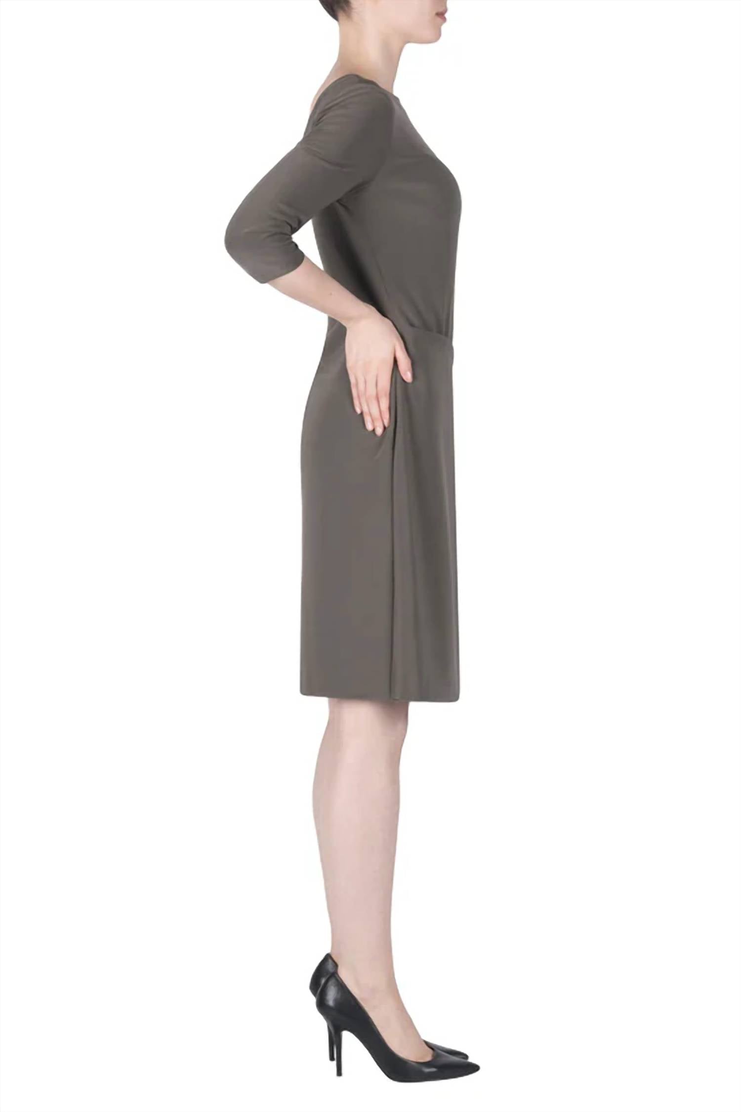 Joseph Ribkoff - 3/4 Sleeves Dress