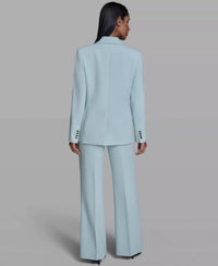 Karl Lagerfeld - Notch Lapel Collar One Button Blazer