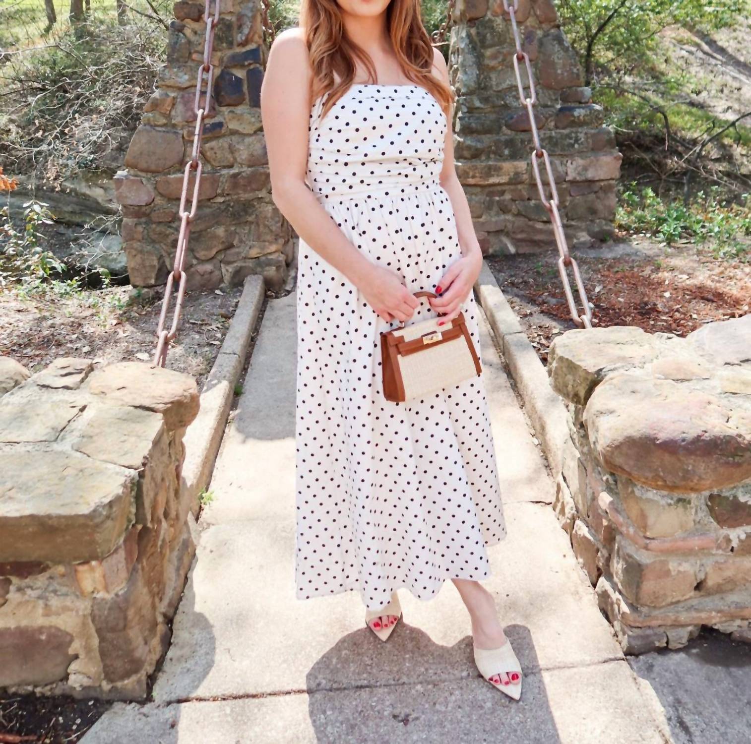 Needii - Darling Dot Maxi Dress