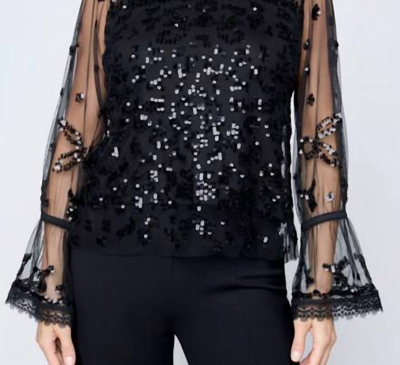 Carre Noir - Sparkle Top
