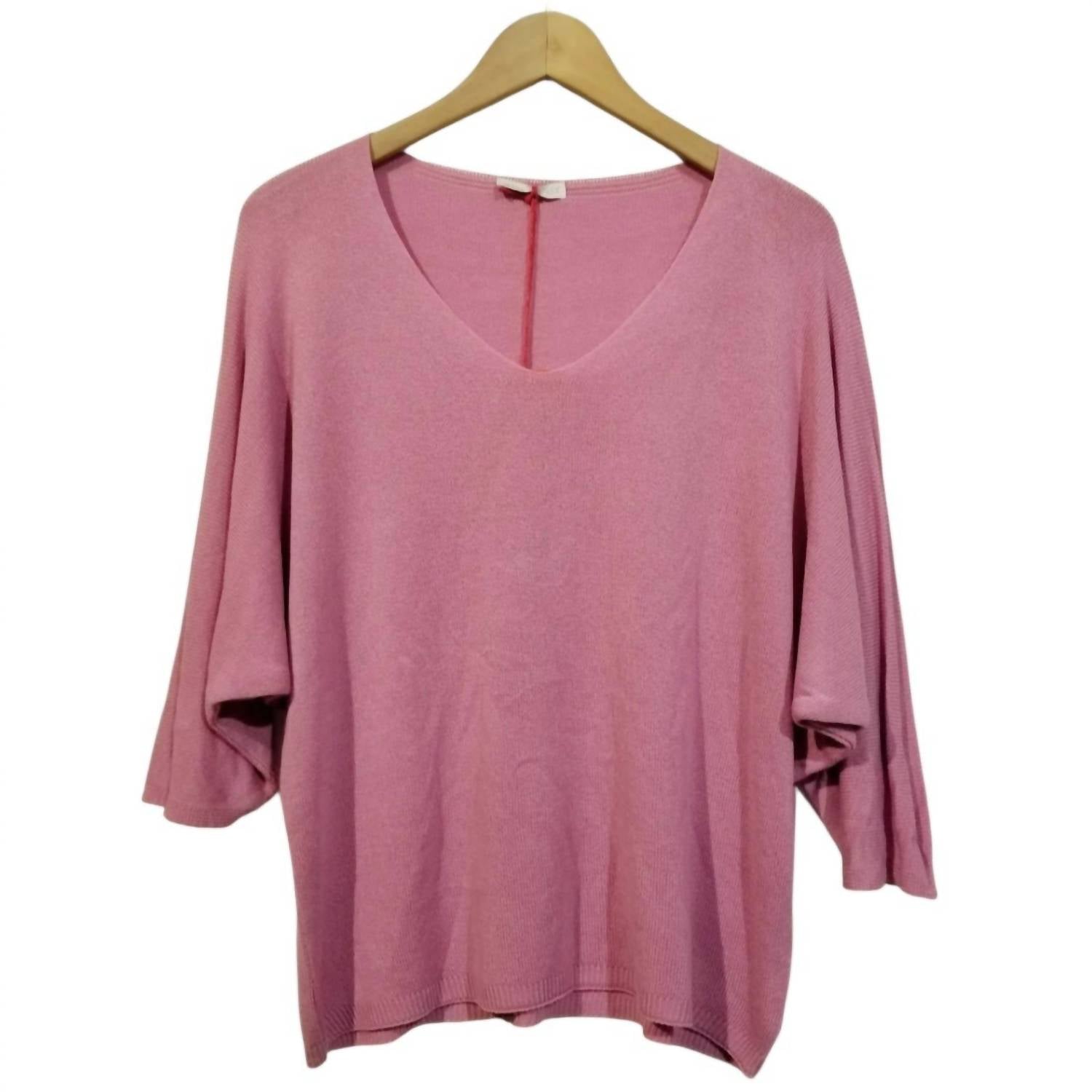 Cocco Bello - Women's Fine Knit Bat Sleeve Sweater