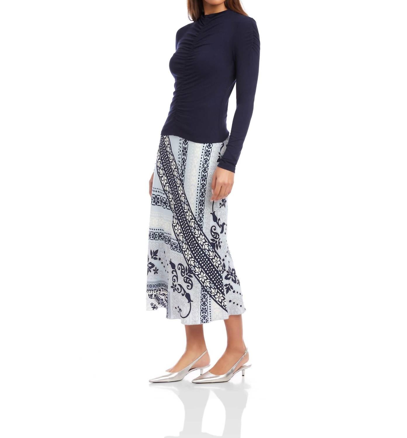 Fifteen Twenty - Mia Bias Midi Skirt