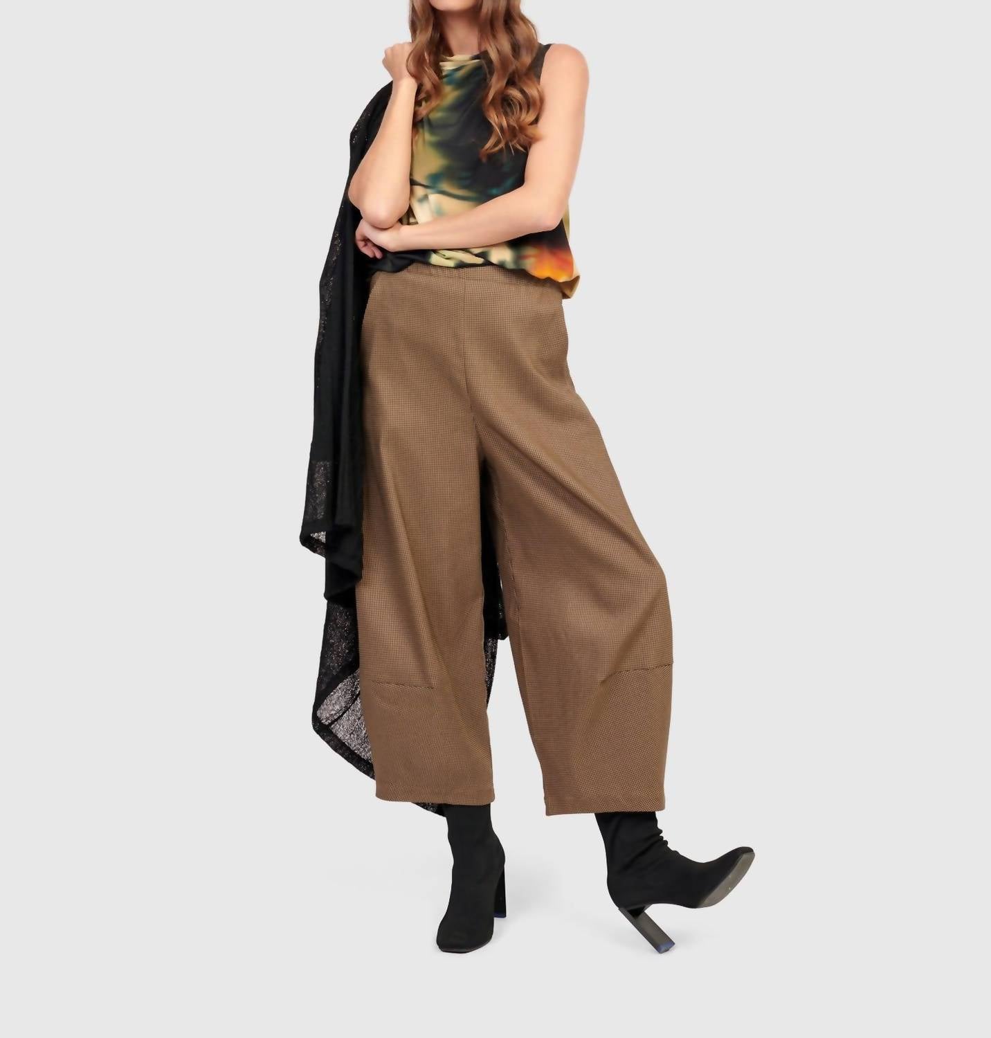 ALEMBIKA Bonanza Trousers in houndstooth - women's pants - view 8