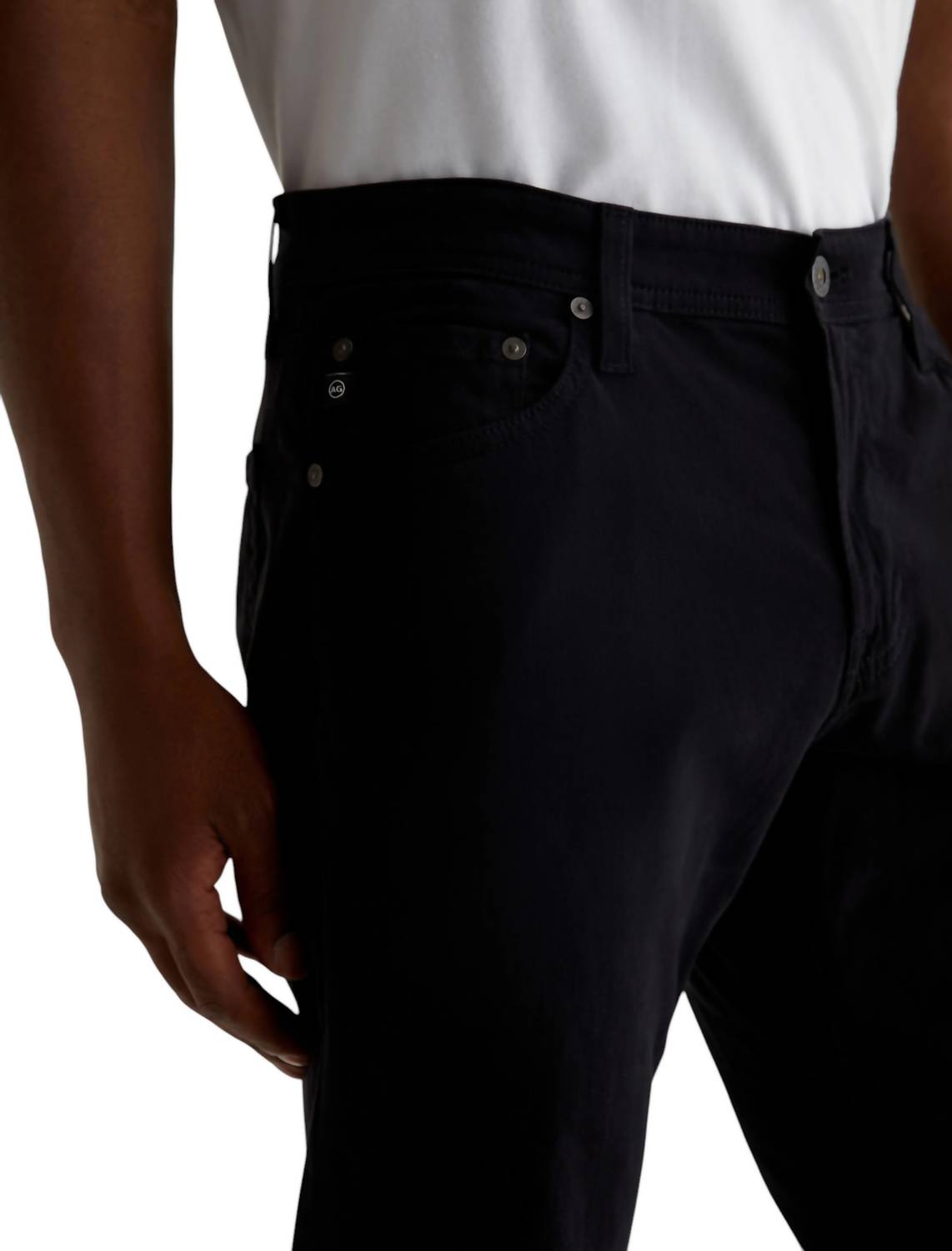 Ag Jeans - The Graduate Sueded Stretch Sateen Jean