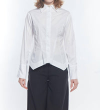 Matthildur - Beam Pleated Button Down Shirt