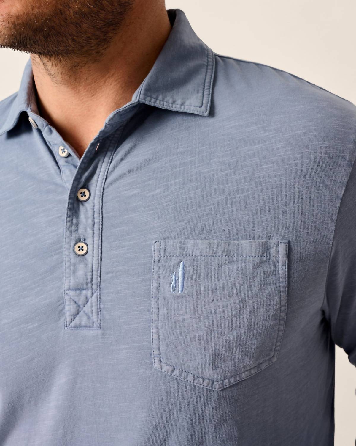 Johnnie-O - Original Long Sleeve Four Button Polo Shirt