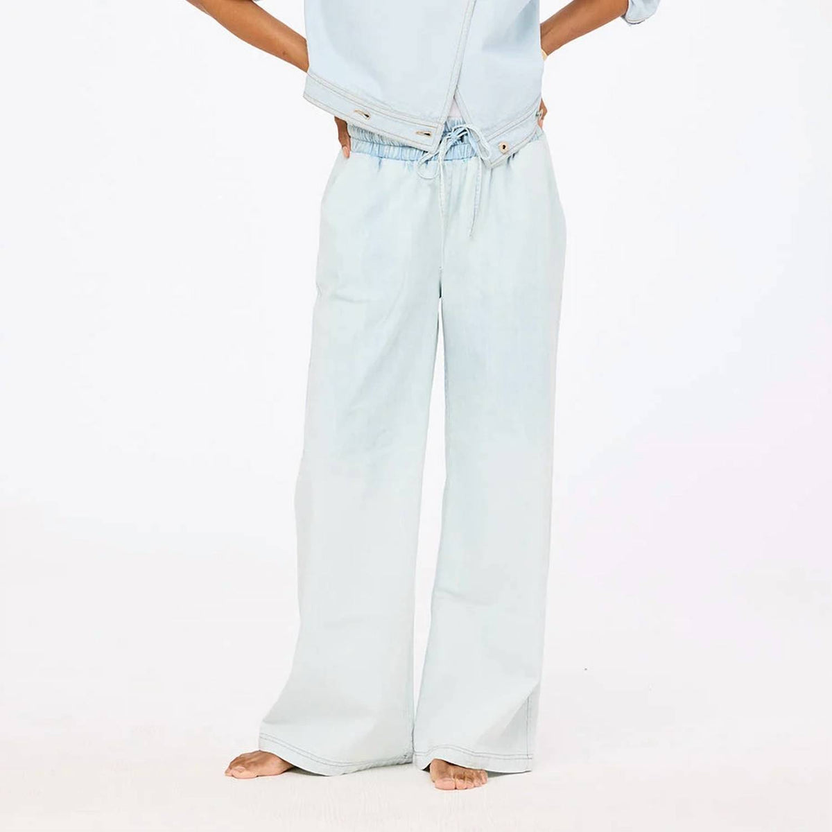 Kerri Rosenthal - Palazzo Denim Pants