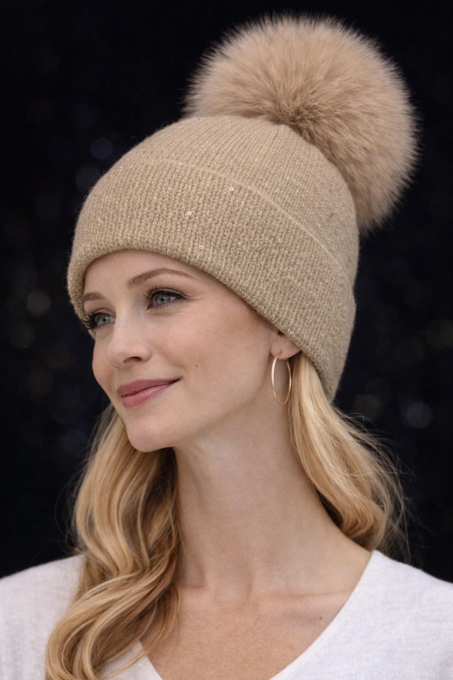 Mitchie'S Matchings - Sequin Pom Hat