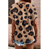 Sephior - French Leopard Henley Top