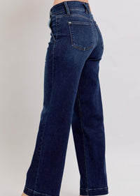 Judy Blue - High Waist Wide Leg Jeans
