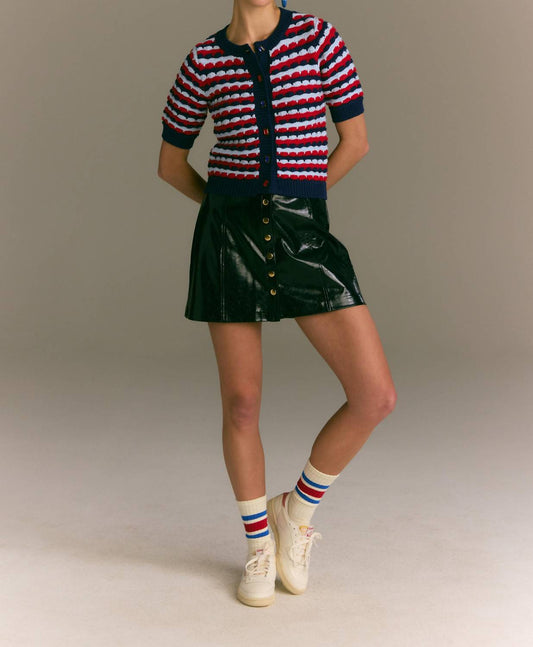 Allison New York - Adelle Short Sleeve Cardigan