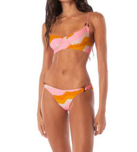 Maaji - Paradiso Waves Sublimiring Regular Rise Classic Bikini Bottom