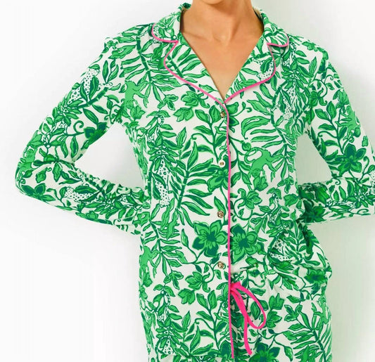 Lilly Pulitzer - Pj Knit Button-Up Top