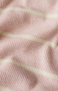 Z Supply Ferris Striped Top in pink - women's long sleeve top - view 5