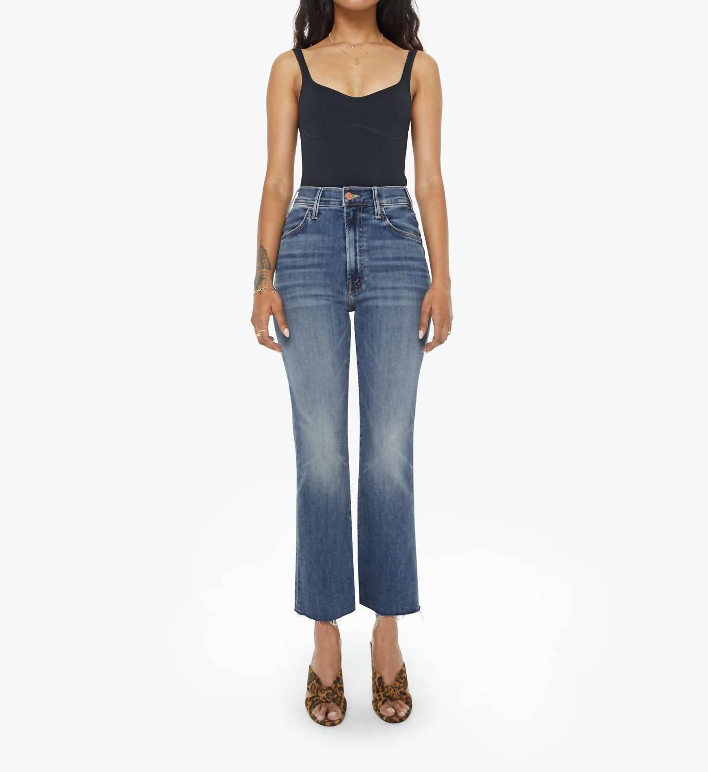 Mother - Hustler Ankle Fray Jean