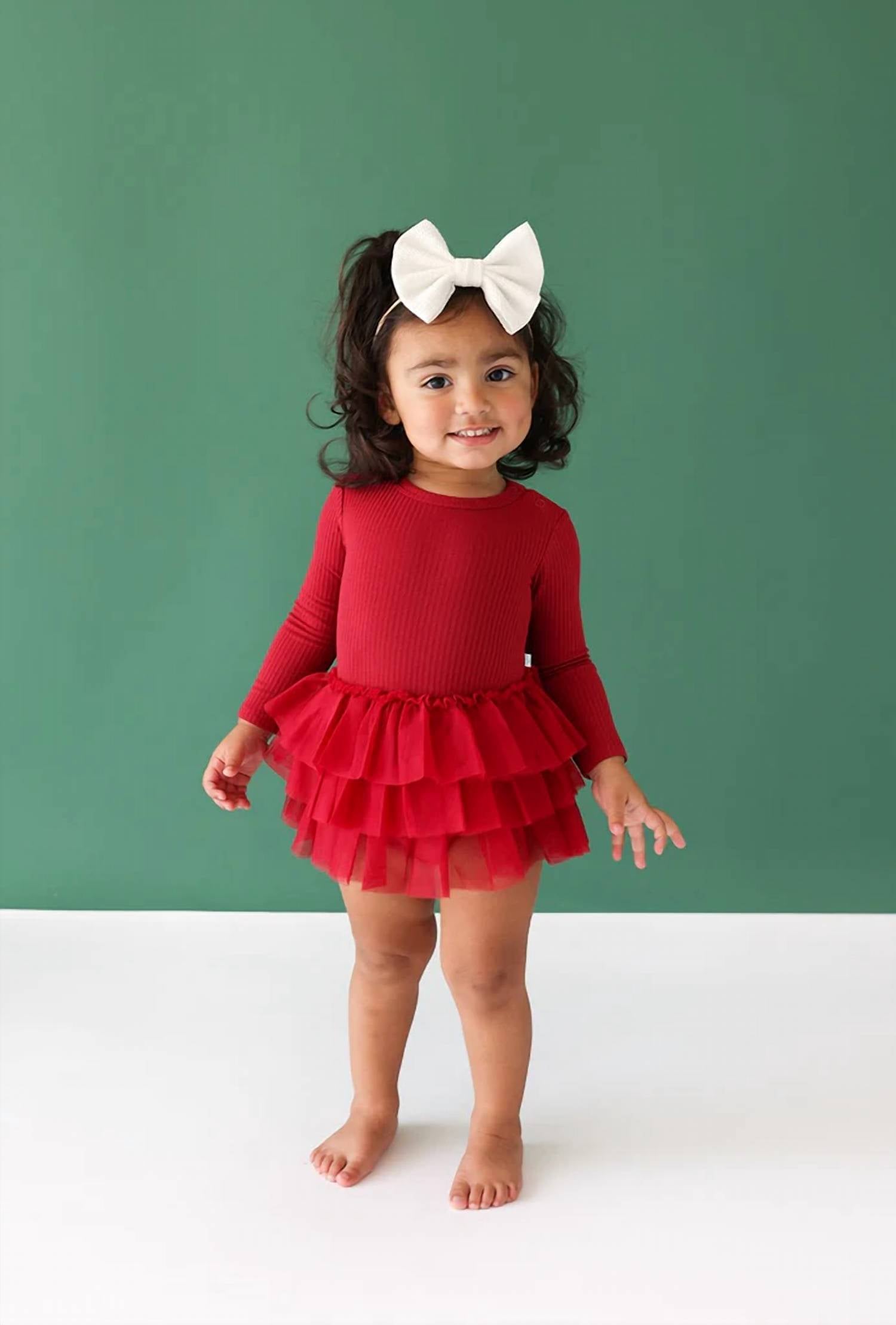 Posh Peanut - Long Sleeve Tulle Dress