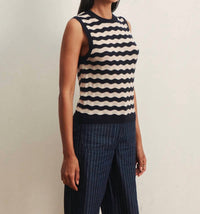 Sanctuary - Everyday Chevron Knit Shell Sweater