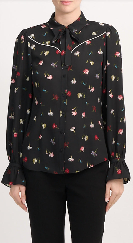 Cinq A Sept - Tumbling Carnations Kelela Top