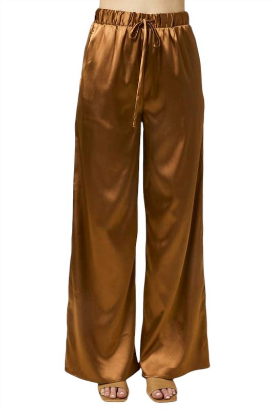 Gilli - Satin Pocket Pants