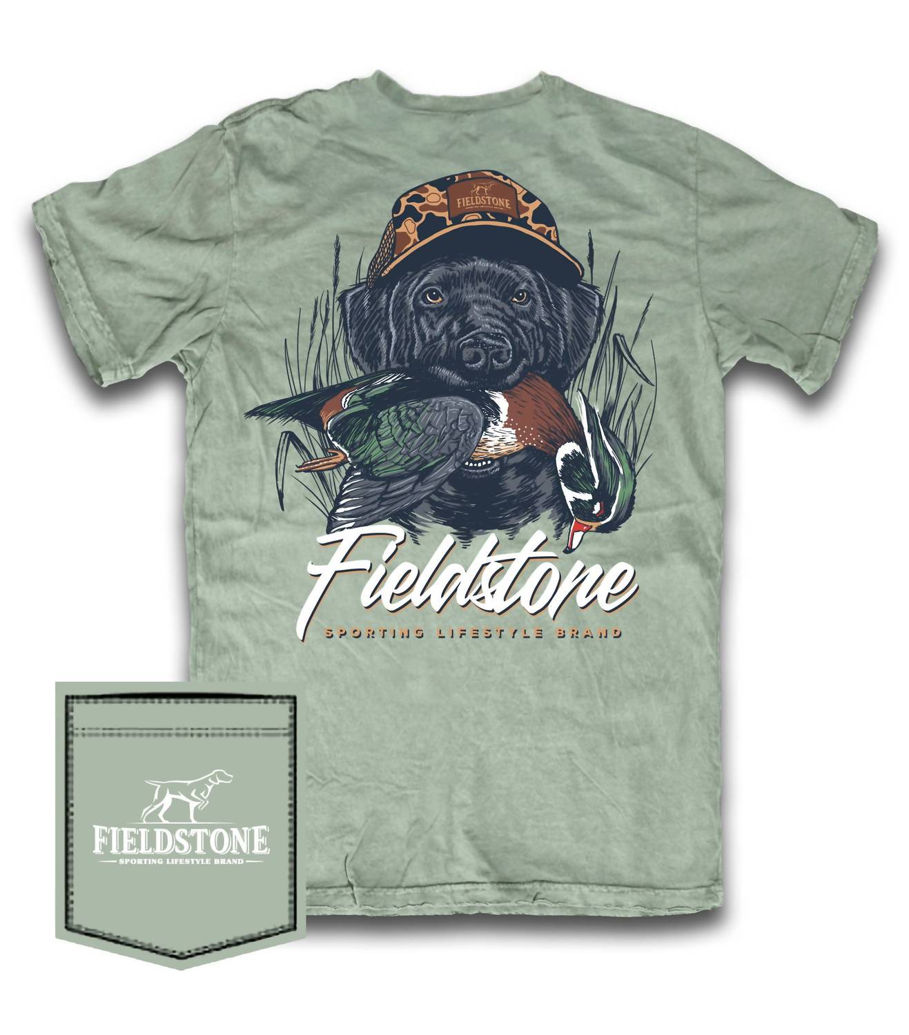 Fieldstone - Kid's Lab Woodie Tee