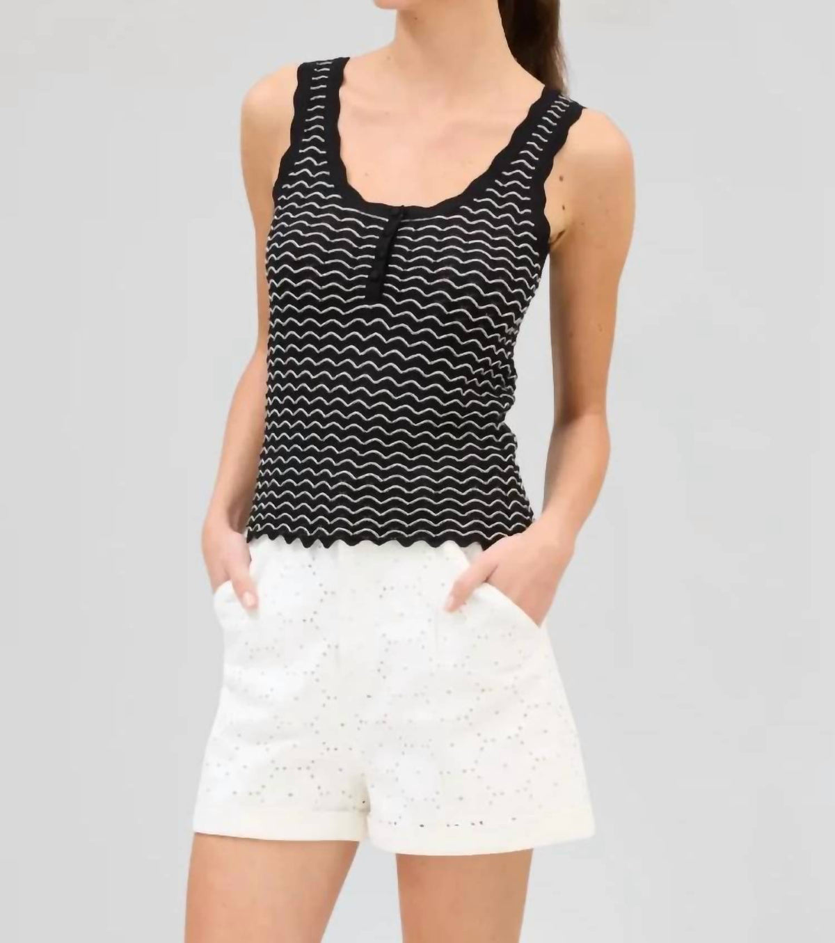 Allison - Arielle Knit Tank