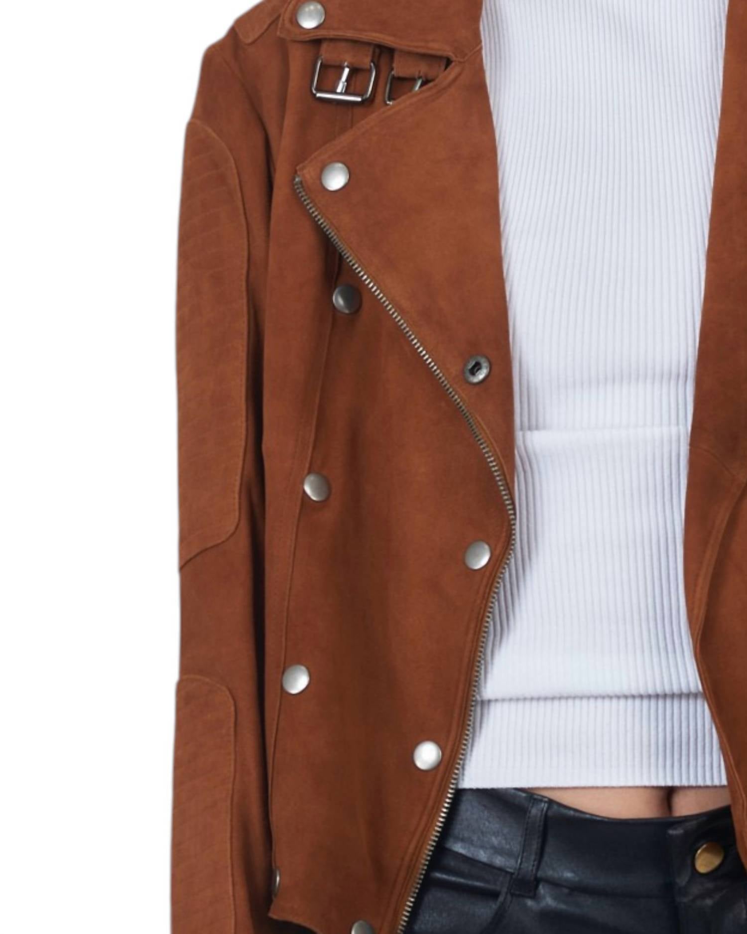 Jakett - Harley Washed Suede Jacket