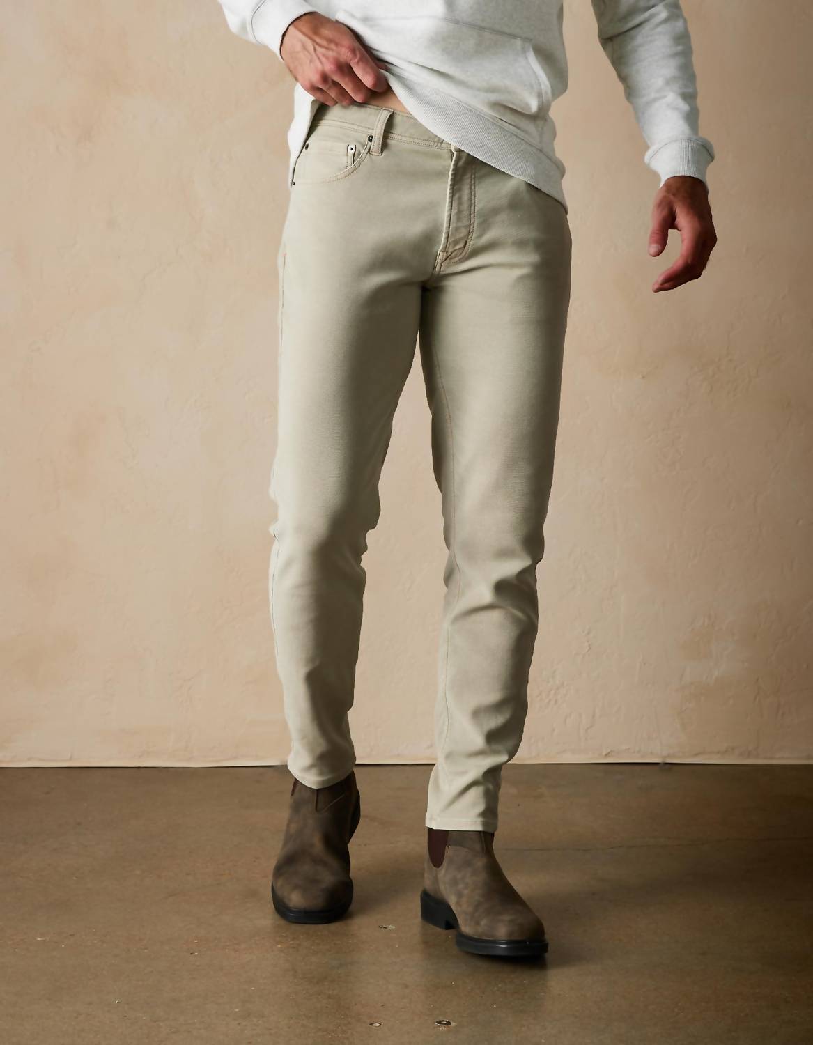 The Normal Brand Comfort Terry Pants in sand dune - women's pants