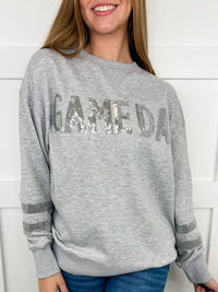 White Birch - Game Day Sparkle Sweatshirt