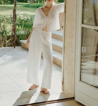 Z Supply - Scout Wide Leg Linen Pants
