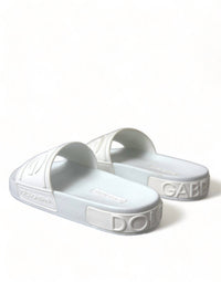 Dolce & Gabbana - Women's Beachwear Rubber Slide Sandals