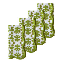 Laura Park - Chintz Scalloped Dinner Napkins