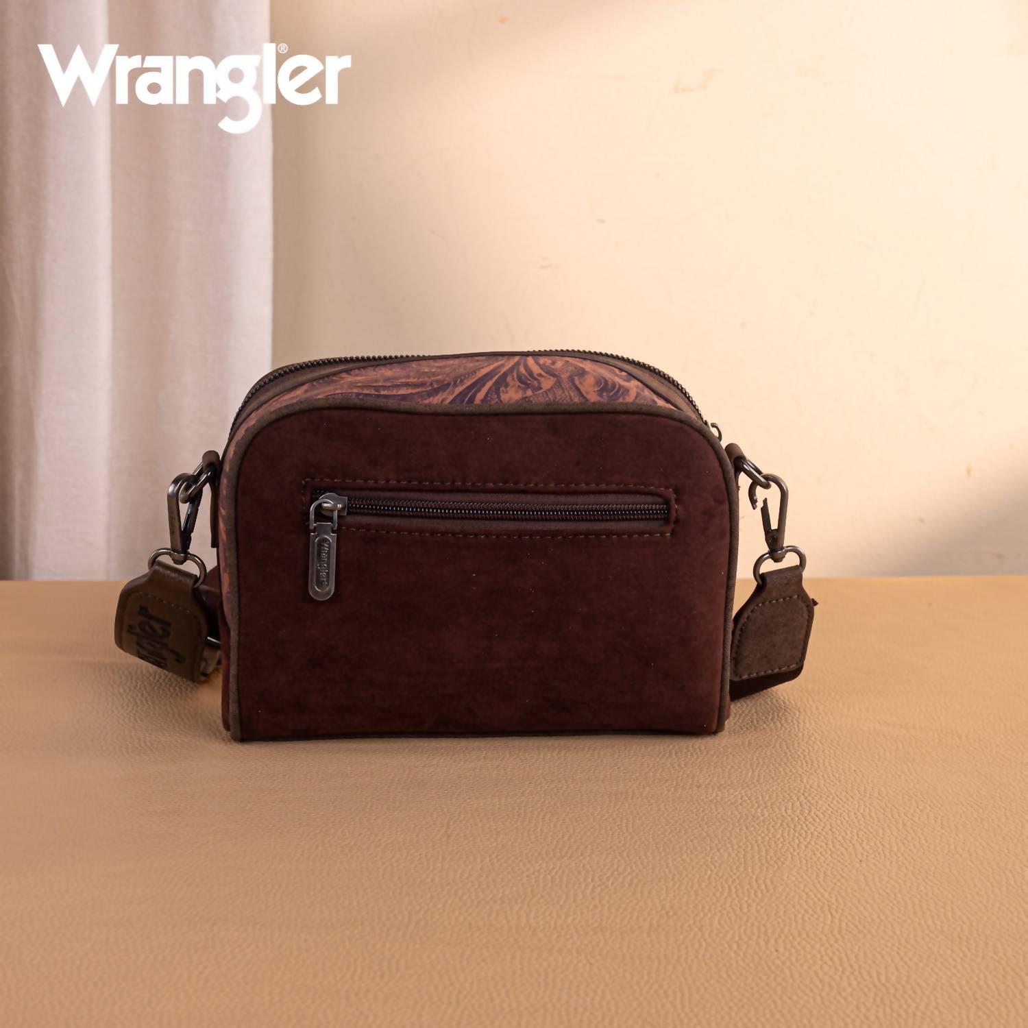 Wrangler - Vintage Floral Printed Small Crossbody Bag
