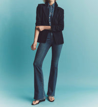 Veronica Beard - Beverly High Rise Skinny Flare Jeans