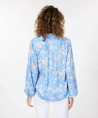 Esqualo - Sassa Smock Flower Blouse