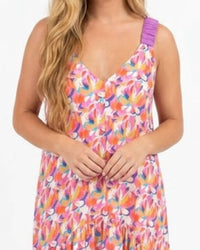 Yellow Lovebirds - Elvira Maxi Dress