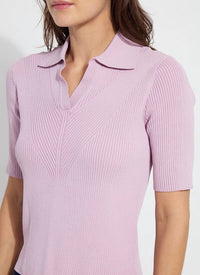 Lysse - Kenzie Ribbed Knit Polo
