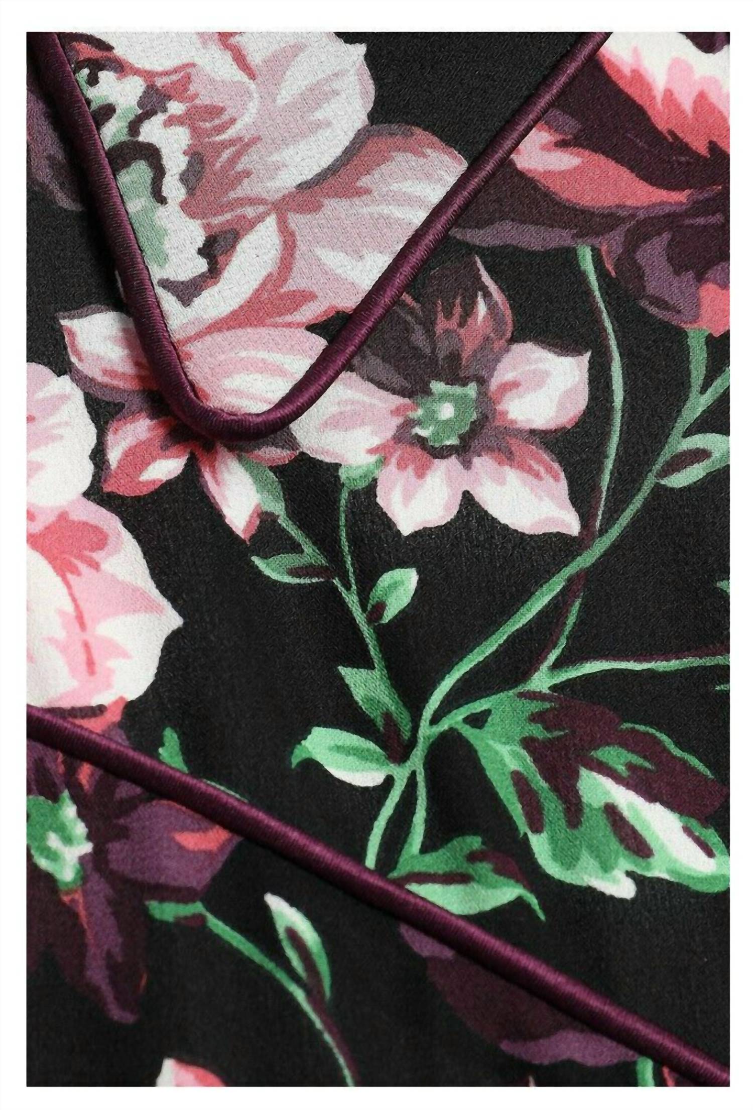Magda Butrym - Floral Print Button Down Silk Blouse