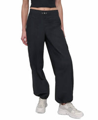 Dkny - Cotton High-rise Wide-leg Cargo Pant