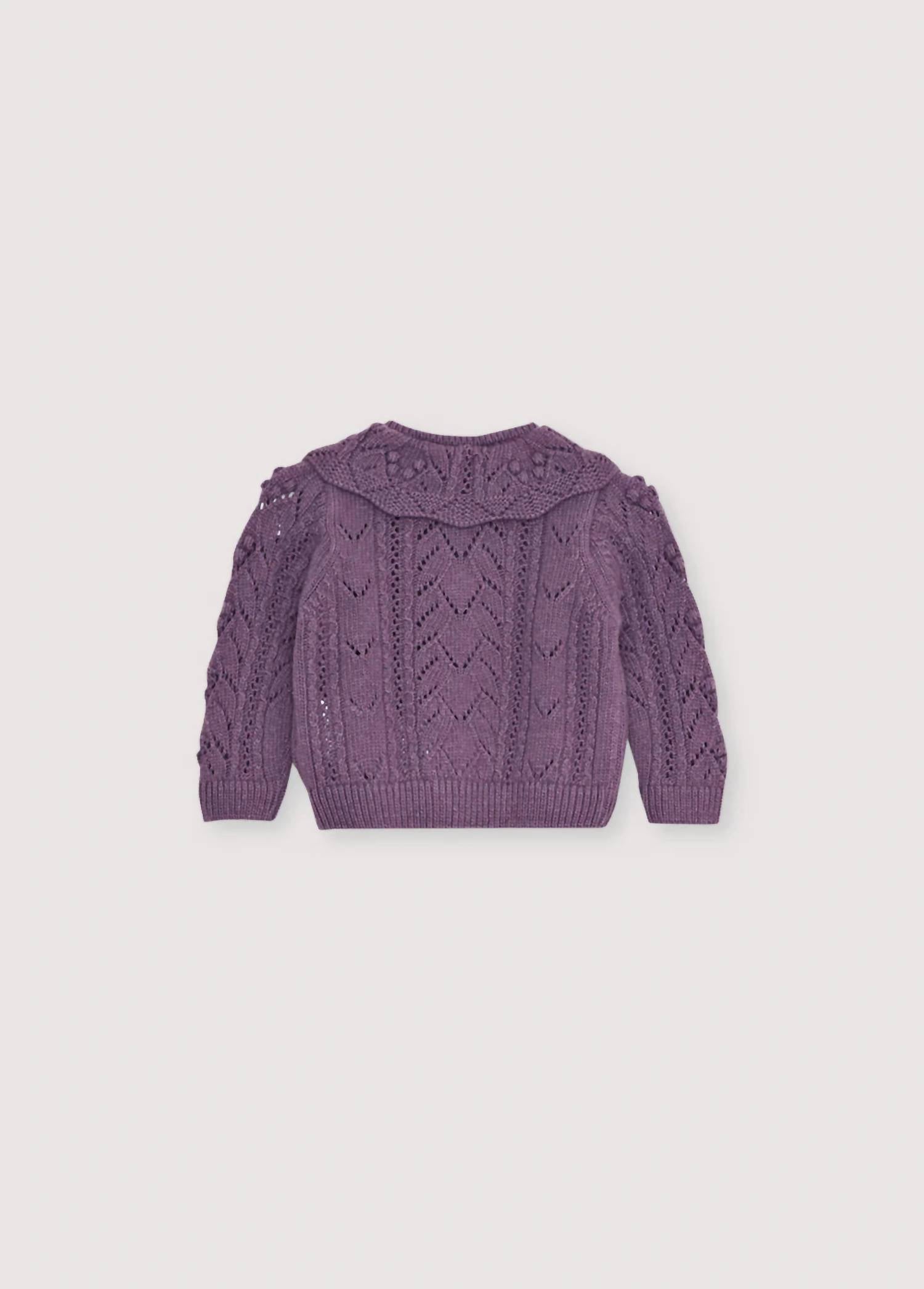 The New Society - Girls' Lila Baby Cardigan