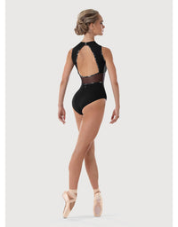 Bloch - Ladies Mock Neck Halter Leotard Bodysuit