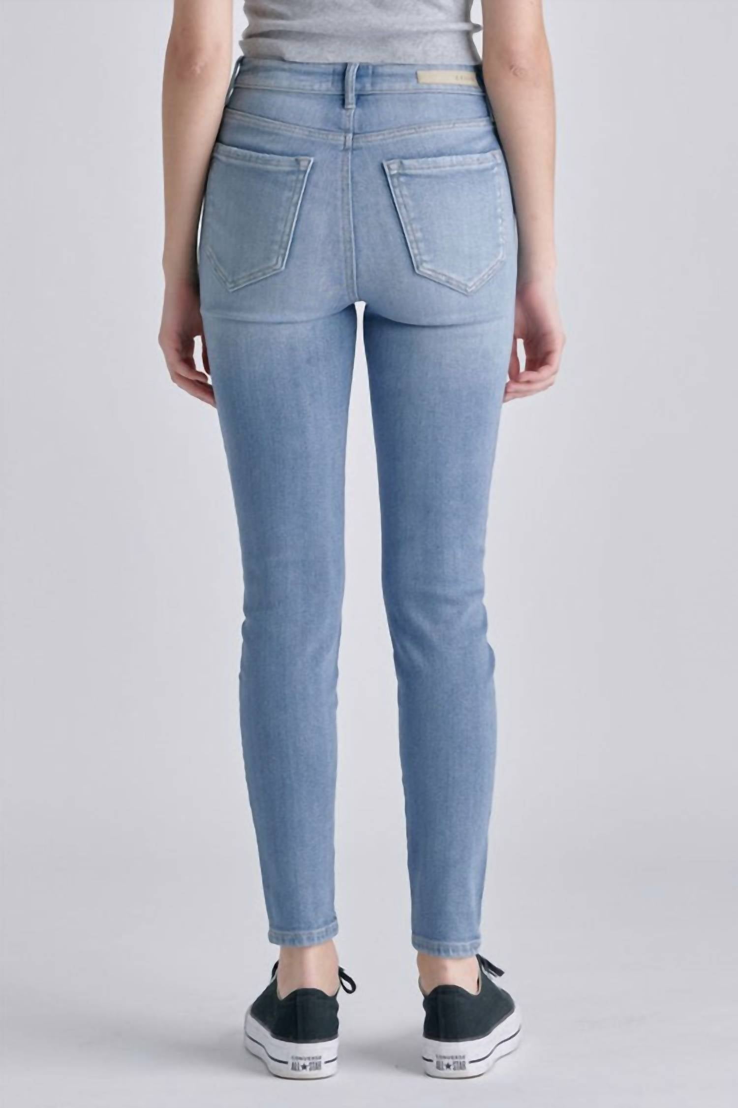 High Rise Ankle Skinny Jean