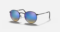 Ray Ban - Round Flash Lenses Medium Non Polarized Sunglasses Rb3447 002/4o