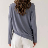 Elle Grey - Julia Asymmetric Hem Sweatshirt