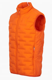 SWIMS Lofoten Seamless Down Vest in swims orange - men's jacket - alternate view
