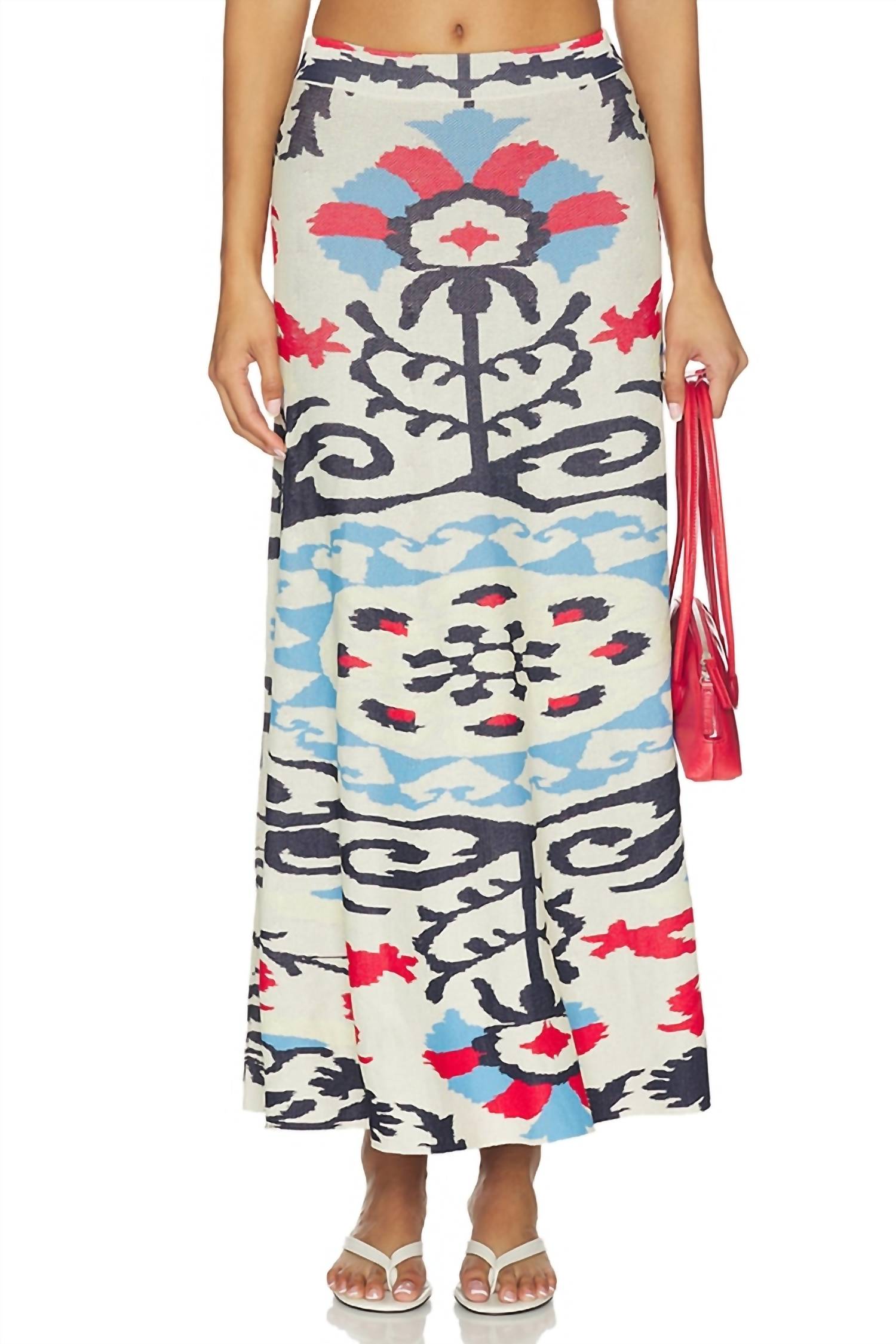 Misa Los Angeles - Ocean High Waist Skirt