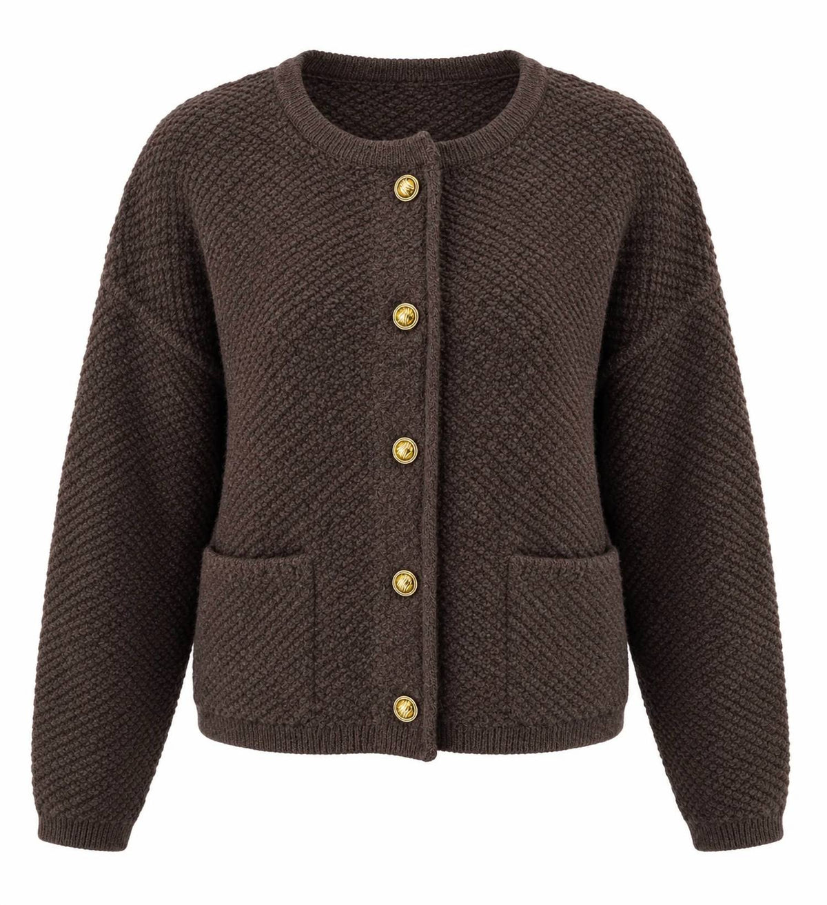 Mikarose - Long Sleeve Button Down Cardigan
